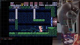 Super Metroid Arcade WR with Nude Samus Mod Explores 990 Rooms Part 1