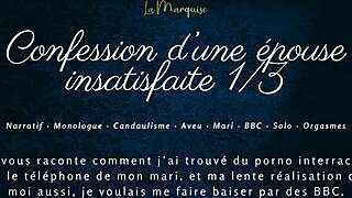 Confession D'une Epouse Insatisfaite Craves French BBC Cuckold Sex
