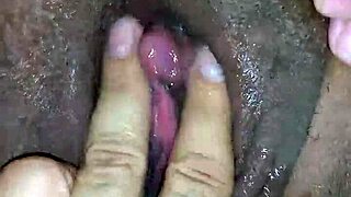 Arab BBW homemade vid explodes with fat pussy clit play like a TNT bomb