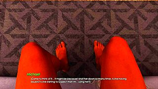 Redhead plays taboo teasing game pushing limits hard