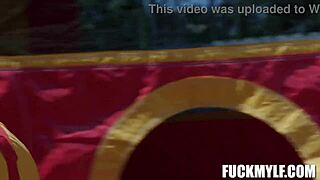 Ricky's Carnival Wrestle Turns Intense With Strong Bella