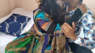 hot desi wife rides husband's big cock cowgirl deepthroat orgasm