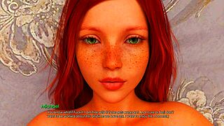 Redhead plays taboo teasing game pushing limits hard