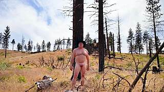 simscristian05 bares sheer body for risky naked outdoor walk update