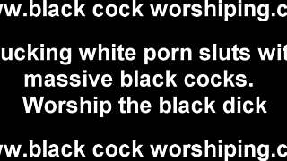 i take two monster bbc's while cuckold watches my femdom humiliation