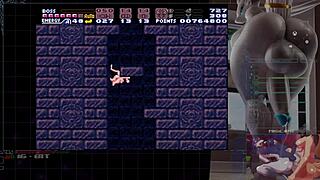 Super Metroid Arcade WR with Nude Samus Mod Explores 990 Rooms Part 1