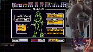 Super Metroid Arcade WR with Nude Samus Mod Explores 990 Rooms Part 1
