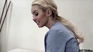 Dad's huge cock nears my tight teen vagina petite blonde sucks hard
