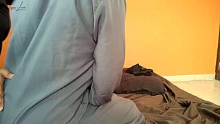 hijab slips as arab beauty bends for big cock doggy creampie in home quickie