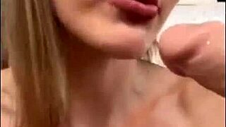 Romanian Blonde Camgirl Sucks Dildo with Filthy Dirty Talk