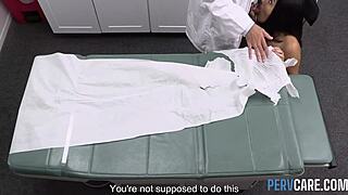 girl's beggin' doctor for virginity cert but he pervs on her in hospital fuck