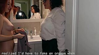 Crystal White's Fiery Anal Casting Backstage: Hard Public Shower Threesome with Rough Pounding Part 2