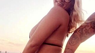 Heart-Pounding Beach Dirty Talk Ignites Virgin Boy's First Time