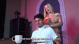 oh god stepmom your saggy huge tits and muscular ass shaking i missed fucking you so much after years apart
