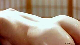 Redhead Alexa Nova's Oiled Shower Ride with Hubby Needs Calming
