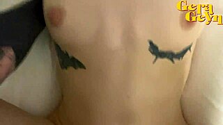 Gera Geyn shares her intimate homemade creampie with her partner in steamy amateur action