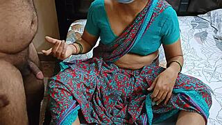 Intimate south Indian couple unleashes hardcore passion on bed with deep creampie finishes