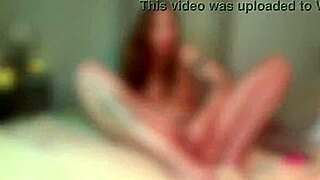 Pounding my hot redhead gf's tight pussy as she squirts hard in homemade Valentine's toy play