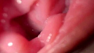 her messy pad drips as creamy pussy whispers dirty secrets