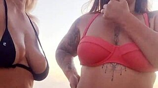 Heart-Pounding Beach Dirty Talk Ignites Virgin Boy's First Time