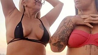 Heart-Pounding Beach Dirty Talk Ignites Virgin Boy's First Time