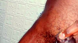 whoa small hairy black cock pissing everywhere outdoor then indoor what a fetish rush!