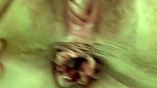 granny's homemade toy play builds to wild mature pussy orgasms galore