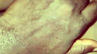 exploding all over my girlfriend's huge dripping wet pussy lips