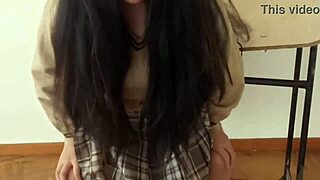 cum in me quick before they catch us public schoolgirl skirt fuck homemade 😏