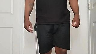 good morning babe undressing to spread my ass cheeks wide open