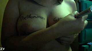 big tit amateur babe teases boobs nonstop on live webcam show