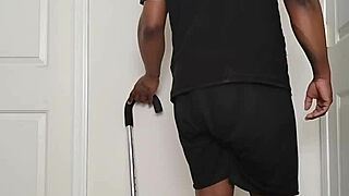 good morning babe undressing to spread my ass cheeks wide open