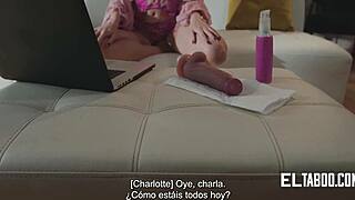 oh god my little camgirl stepsis lets me fuck her tight hole to hide her secret 😢