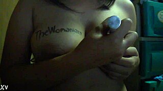 big tit amateur babe teases boobs nonstop on live webcam show