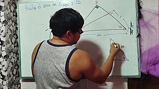 my heart races seeing nerd student with brown eyes seduce asian teacher in bedroom