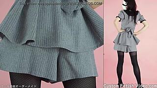 pantyhose legs teased, stretched and worshipped in ultimate fetish closeup