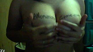 big tit amateur babe teases boobs nonstop on live webcam show