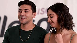 hailey rose's big natural tits bounce in intense threesome casting with dorian del isla and max bodybuilder deepthroat group