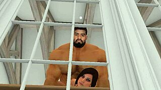 heyward demos the cumback workout for his eager neighbor