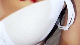 colombian college babe alexia fingers perfect tits and pussy for profs by mistake