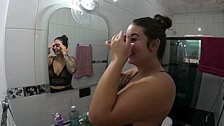 dude couldnt resist gi avilez huge ass fuck in shower