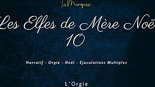 french dirty talk orgy with les elfes de mere noel 10 gets me so emotional and wild