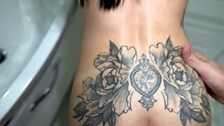 he fucked his best friend's big ass girlfriend hard anal in bathroom close up