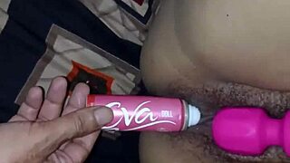 Double Penetration Stretches Indian Tight Pussy