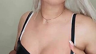 Transexual crossdresses one day then strokes cock hard