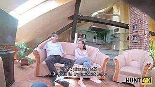 Why can't young lovers leave the city but this pickup girl gets fucked hard?!