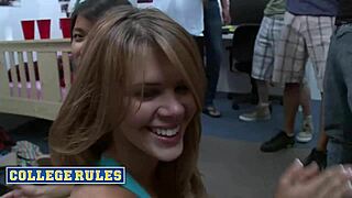 College Rules Sexy Students Dorm Bash Facial Contest