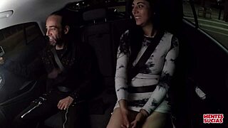 Wild Madrid Outdoor Dogging Couple Milf Close-Up