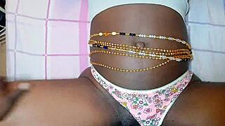 big ass african teen bends over doggystyle tight pussy pounded hard!