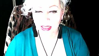 My curvy mature Russian beauty perky masturbates juicy pussy lips in armchair moaning wild